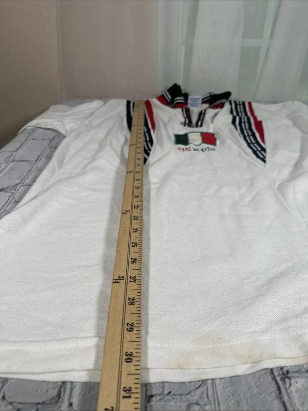 90s 1994 France98 By Adidas Mexico World Cup Polo Shirt Mens XL Soccer Vintage